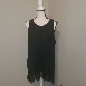 Apt 9 Dark Green Top